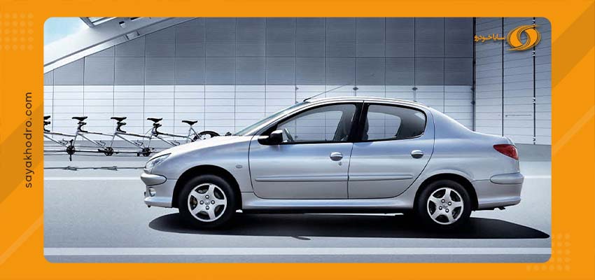 فروش اقساطی 206 صندوقدار v8 2 ۲۰۶ صندوقدار نقره ای
