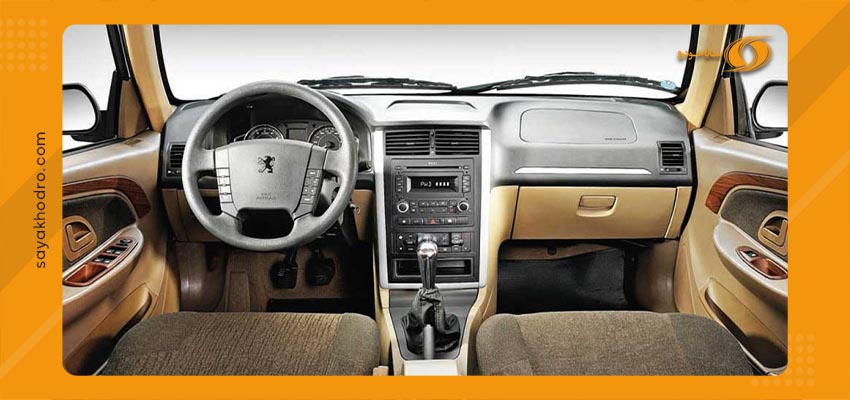 فروش اقساطی پژو پارس LX (TU5) 6 طراحی داخلی پژو پارس LX (TU5)