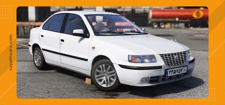 فروش اقساطی سمند ef7 3 سمند EF7 سفید