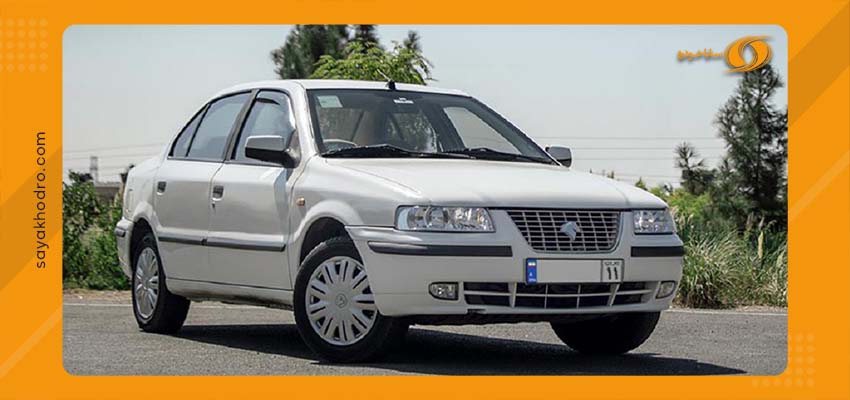 فروش اقساطی سمند ef7 6 سمند EF7 سفید